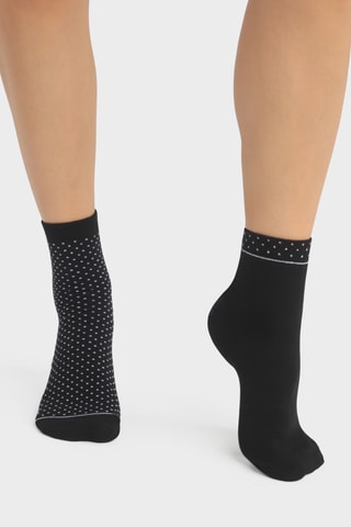 8 paires de chaussettes Coton Bio Good - Noir