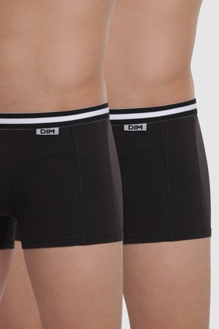 2 boxers EcoDim - Noir