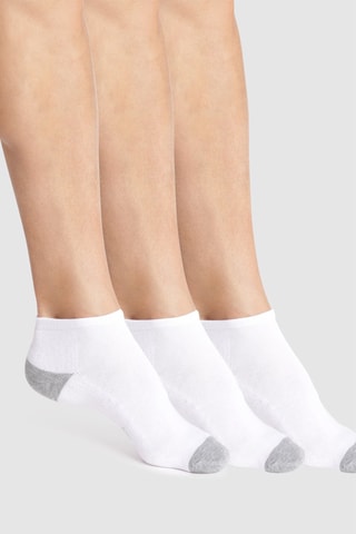 12 paires de socquettes EcoDIM Sport - Blanc