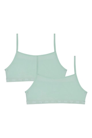 2 Sportbeha's Skincare - Pastelgroen