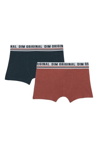 2 boxers Original - Bleu et rouge