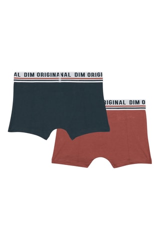 2 boxers Original - Bleu et rouge