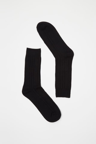 4 paires de chaussettes Dim Bambou - Noir