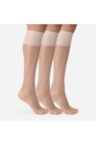 12 Paar Kniekousen Resist - 20 Denier - Capri