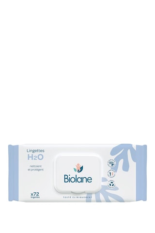 72 lingettes épaisses hypoallergéniques H2O
