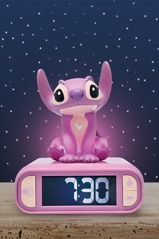 Réveil et veilleuse 2-en-1 Angel Lilo & Stitch Disney - Dès 6 ans