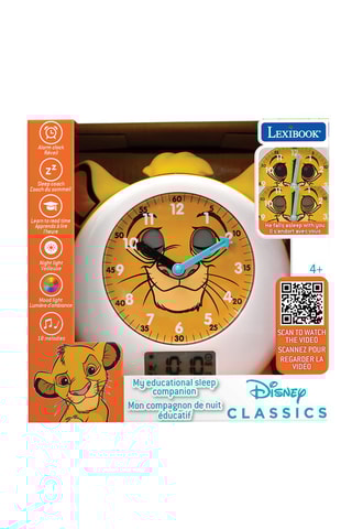 Mon Compagnon de Nuit Éducatif et Lumineux Simba Le Roi Lion Disney  - Dès 4 ans