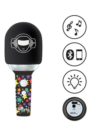Microphone karaoké sans fil IParty - Dès 6 ans