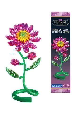 Kit de création de bijoux en cristal facetté - 75 pièces - Dès 8 ans