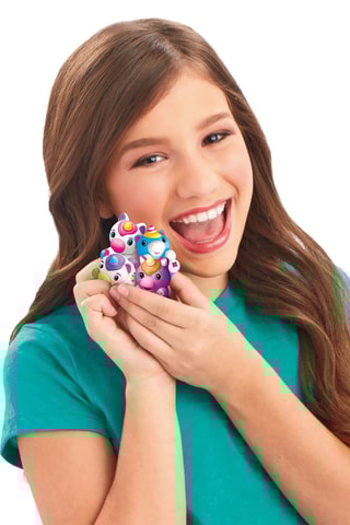 Coffret Squeezie Surprise Maman et ses Bébés Animaux - Dès 6 ans