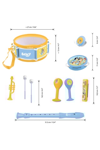 Kit musical Bluey - 7 pièces - Dès 3 ans