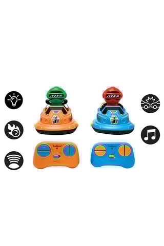 2 voitures bumper télécommandées - Dès 5 ans