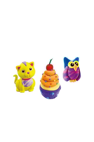 Coffret de pâte à modeler avec plusieurs textures élastiques - Dès 6 ans 