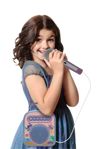 Enceinte sans fil Bluetooth avec micros Stitch et Angel Lilo et Stitch Disney - Dès 6 ans