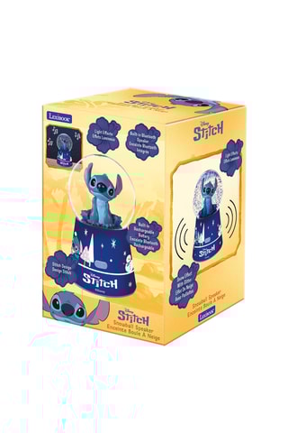 Enceinte Bluetooth boule à neige Stitch Lilo et Stitch Disney - Dès 6 ans
