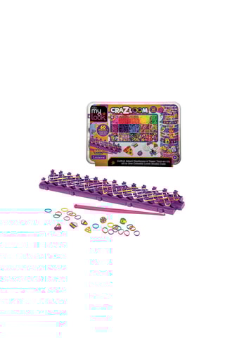 Kit de création bracelets élastiques Géant Studio à Tisser Tout-en-Un  - 5960 pièces - Dès 8 ans