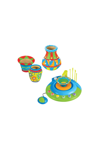 Coffret tour de Poterie Motorisé - 16 accessoires - Dès 5 ans