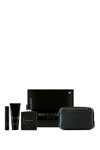 Set Pour Lui in Black - EDP 20 en 100 ml, Douchegel 75 ml en Schoudertas