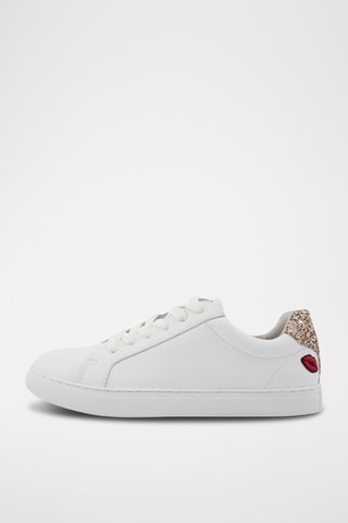 Sneakers en cuir Simone Petit Amour - Blanc