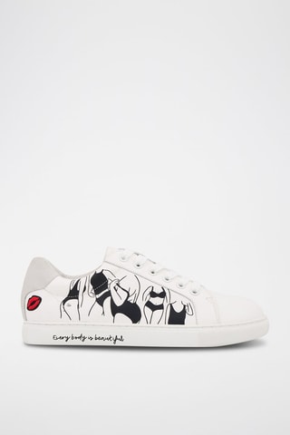 Sneakers en cuir Simone Artdesmaux Blanc