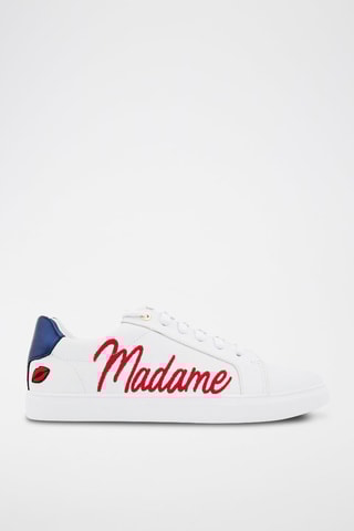 Sneakers en cuir Simone - Blanc