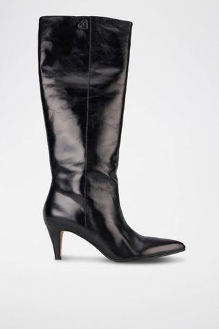 Bottes en cuir Adriana - Noir