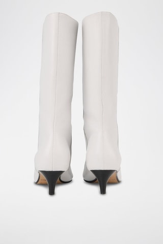 Bottes en cuir Yolanda - Blanc