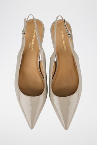 Escarpins en cuir Janet - Gris