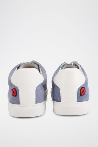 Sneakers en nubuck Simone - Lilas