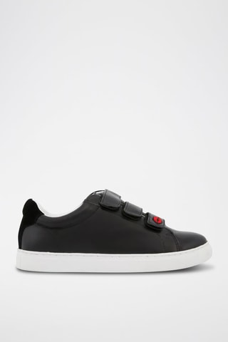 Sneakers en cuir Edith Legende - Noir