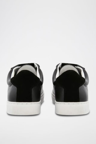 Sneakers en cuir Edith Legende - Noir