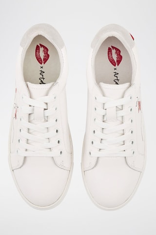 Sneakers en cuir Simone Artdesmaux - Blanc