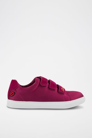 Sneakers Edith Satin Amour Fuchsia