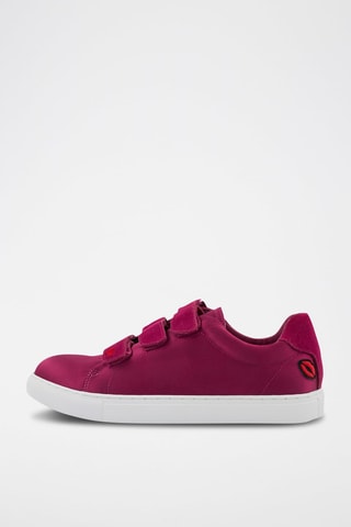 Sneakers Edith Satin Amour Fuchsia