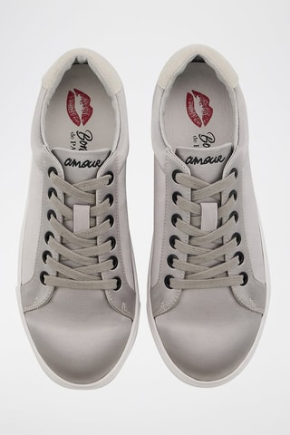 Sneakers Simone Satin Amour Gris