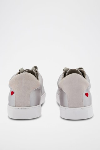 Sneakers Simone Satin Amour Gris