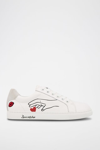 Sneakers en cuir Simone Artdesmaux - Blanc