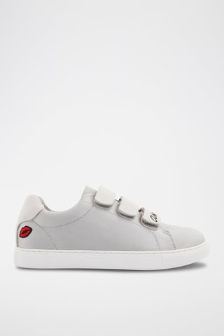 Sneakers Edith Satin Amour Gris