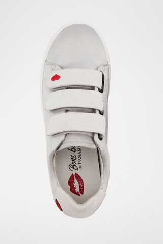 Sneakers Edith Satin Amour Gris