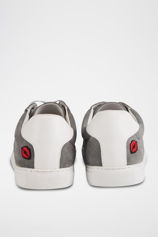 Sneakers en nubuck Simone - Gris