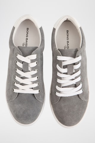 Sneakers en nubuck Simone - Gris