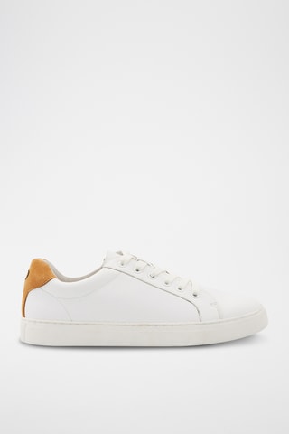 Sneakers en cuir Simone I do - Blanc et camel
