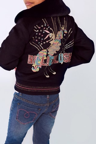 Veste en laine Bleu nuit - Billieblush