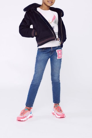 Veste en laine Bleu nuit - Billieblush