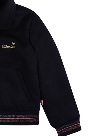 Veste en laine Bleu nuit - Billieblush