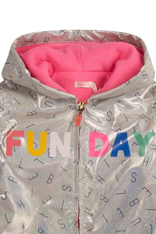 Ciré à capuche Gris clair - Billieblush