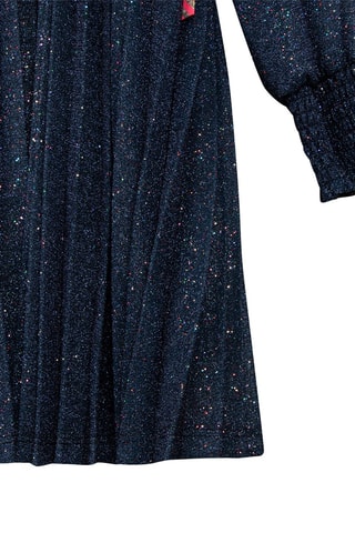 Robe plissée Bleu marine - Billieblush