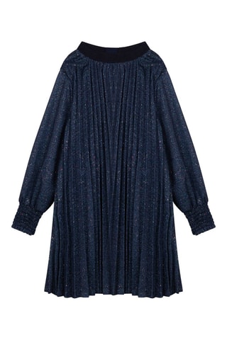 Robe plissée Bleu marine - Billieblush