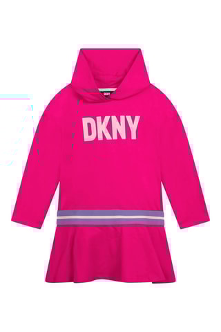 Robe à capuche - Fuchsia - DKNY