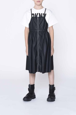 Robe 2-en-1 - Noir et blanc - DKNY